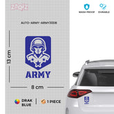 Proud Army Service Vehicle Tag for Drivers
